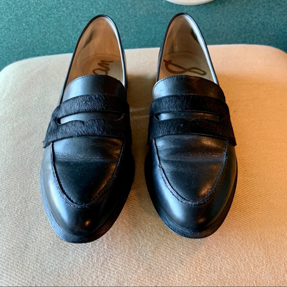 Sam Edelman Black Loafers